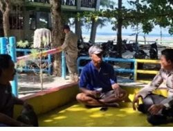 Briptu Andika Fajar Sambang Tokoh Masyarakat di Pulau Tidung : Sinergi Cegah Premanisme & Judi Online