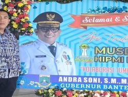 Sekretaris Forum Restorasi Rakyat Banten (FR2_Banten) Deby Yusuf Ardabily Apresiasi Kinerja 100 Hari Gubernur Andra Soni 
