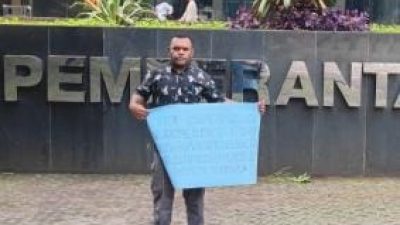 Puluhan Massa Pasti Indonesia Geruduk KPK & Kejagung Berikan Klarifikasi Dugaan Kriminalisasi Gubernur Papua Barat