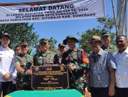 TMMD Ke-124 Resmi Ditutup, Pangdam III/Slw Tinjau Langsung Hasil Pembangunan di Desa Pamulihan