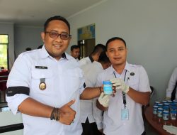 Kepala BNNK Sukabumi Pimpin Tes Urine Petugas Lapas Warungkiara, Seluruh Petugas Negatif Narkoba