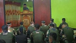 Satgas Pamtas RI-PNG Yonif 763/SBA Laksanakan Sholat Idul Adha di Pos Kumurkek