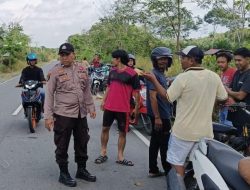 Polres Sambas Tangani Kecelakaan Lalu Lintas Beruntun di Teluk Keramat, Dua Korban Meninggal Dunia