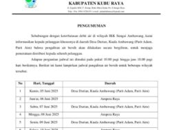 Keluhan Masyarakat Kubu Raya : PDAM Tak Menjawab Kebutuhan Dasar Air Bersih