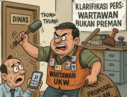 UKW Gertak Dinas, Klarifikasi Jadi Proposal
