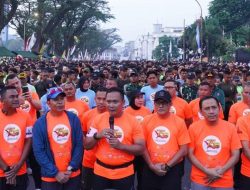 Bukit Barisan Fun Run 5K Sukses Guncang Medan, 10 Ribu Peserta Meriahkan Lapangan Merdeka Medan