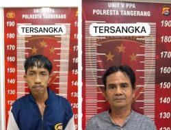 Respon Cepat, Satreskrim Polresta Tangerang Berhasil Ungkap Kasus Persetubuhan anak Dibawah Umur