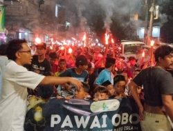 Masjid Jami’ Nurul Inshof Rw 012 Kelurahan Pejagalan, Adakan Pawai Obor Dimalam 1 Muharram