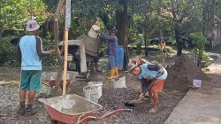 Pemerintah Desa Tolengas Perbaiki Jalan Lingkungan di Dusun Kokoncong