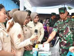 Panglima TNI Tinjau Bakti Kesehatan saat Panen Raya Padi Kodam I/BB di Deli Serdang