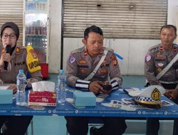 Satlantas Polres Pelabuhan Tanjung Priok Sapa Pengemudi: Ngopi, Edukasi, dan Komitmen Keselamatan Lalu Lintas