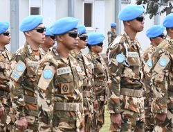 Satgas Kizi TNI Konga XX-V MONUSCO Laksanakan Upacara Tanggal 17 Juli 2025 di Daerah Misi