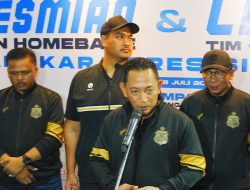 Launching Bhayangkara Presisi Lampung FC, Kapolri Ingatkan Semangat Persatuan