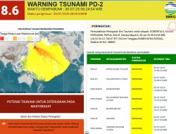 Tsunami Rusia Berpotensi Menghantam Indonesia, Pemda dan Masyarakat Diminta Mengosongkan Pantai Hingga Dua Jam