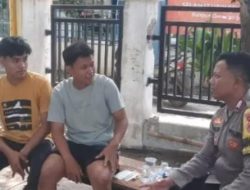 Bhabinkamtibmas Pulau Lancang Sambangi Remaja, Ajak Cegah Kenakalan dan Bentuk Karakter Positif