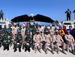 Komandan Kontingen Sri Lanka Kunjungi Sudirman Camp FHQSU XXVI-Q