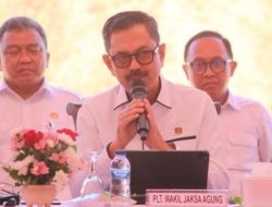PLT. Wakil Jaksa Agung RI & Wamenko Polkam RI Launching Sekaligus Laksanakan Press Conference Sisa Stockpile Bijih Bauksit