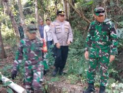 Dukung Ketahanan Pangan, Dandim 0610/Sumedang Tinjau Program Pipanisasi di Desa Wanajaya Surian