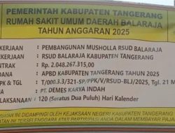 Wartawan Ditarik Bajunya di Area RSUD Balaraja, DPP BIAS Desak Penegakan Hukum dan Evaluasi Kontraktor