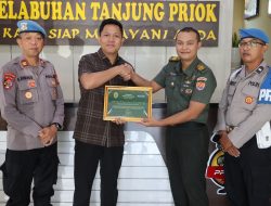 Satreskrim Polres Priok Ungkap Kasus, Dapat Apresiasi dari Yayasan Eka Paksi Angkatan Darat