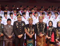 Polresta Deli Serdang Ikuti Upacara HUT RI ke – 80 Tahun, di Alun-alun Pemkab Deli Serdang
