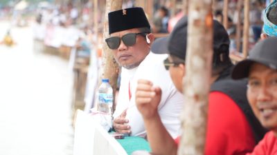 Bupati Zukri Hadiri Pembukaan Festival Pacu Jalur Tradisional Kuantan Singingi Tahun 2025