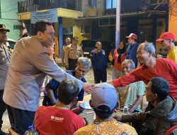 Polres KP3 Tanjung Priok Gelar Patroli Skala Besar Gabungan TNI, Polri & Masyarakat, Berikan Kamtibmas Aman