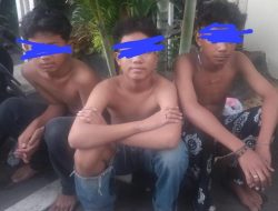 Polsek Jatiuwung Bersama Tim Kalong Pokdar Kamtibmas Amankan 3 Remaja Diduga Hendak Tawuran