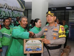 Pelantikan Dan Pengukuhan Pengurus Ojek Online di wilayah hukum Polres Metro Tangerang Kota