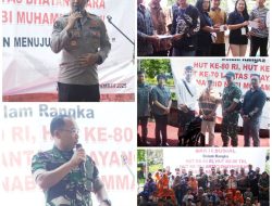 Satukan Kepedulian Menuju Kebahagiaan, Forward Gelar Baksos Bersama TNI – Polri