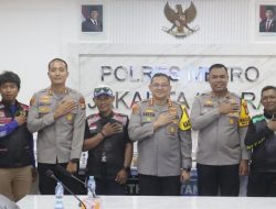 Kapolres Metro Jakarta Utara Kukuhkan Presidium Komunitas Ojek Online, Dorong Peran Aktif Jaga Lingkungan dan Warga