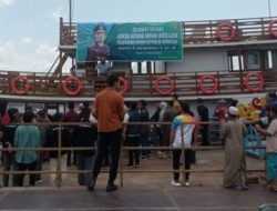 Polresta Palangka Raya Laksanakan Pengamanan Kunjungan JAM Intel Kejagung RI di Pelabuhan Flamboyan Bawah