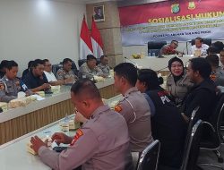 Polres Pelabuhan Tanjung Priok Gelar Sosialisasi Hukum Perlindungan Anak yang Berhadapan dengan Hukum