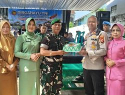 Sinergi dan Kebersamaan Warnai Peringatan HUT ke – 80 TNI di Koramil 1002/Cimalaka