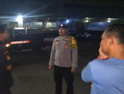 Sambang Bhabinkamtibmas Ajak Satpam Jaga Kamtibmas