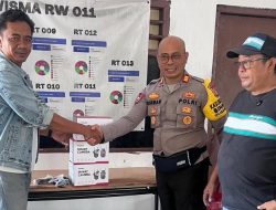 Kapolres Priok Penuhi Permintaan Warga, berikan bantuan CCTV Smart Camera, Perkuat Pengamanan