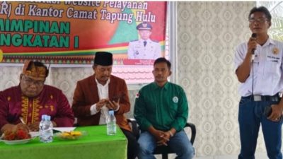 Camat Tapung Hulu Guncang Ormas Untuk Satu Komando Bangun Negeri !!