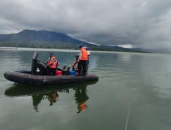 Satpol Air Polres Bangli Laksanakan Patroli Rutin di Perairan Danau Batur