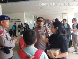 Polres Pelabuhan Tanjung Priok Amankan Akses Pariwisata Kepulauan Seribu di Dermaga Kali Adem Muara Angke
