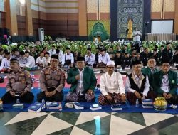 Polres KP3 Tanjung Priok Hadiri Acara Hari Santri 2025 dan Pelantikan Pengurus MWC NU se – Jakarta Utara