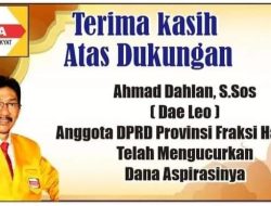 Anggota DPRD NTB Ahmad Dahlan Salurkan Bantuan Dana Aspirasi untuk Pembangunan Masjid dan Irigasi Desa Palama