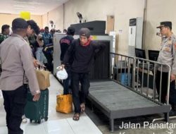 Kapolsubsektor Pelni Berikan Imbauan Kamtibmas Kepada Penumpang Kapal