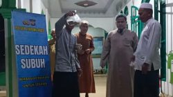 Sedekah Subuh Polsek Tapung Hulu Menyentuh Hati Warga