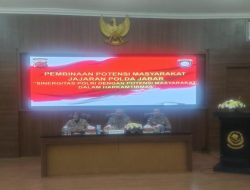 Jajaran Pokdar Kamtibmas Bhayangkara Hadiri Pembinaan Potensi Masyarakat Jajaran Polda Jabar