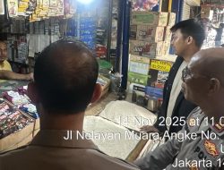 Satgas Pangan Polres Pelabuhan Tanjung Priok Perketat Pengawasan Harga & Stok Beras di Pasar Muara Angke.