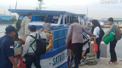 Personel Ops Sikat Jaya, Lakukan Pengamanan dan Pelayanan Wisata ke Kepulauan Seribu